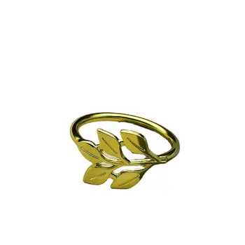 2бр/лот SHSEJA Изящна салфетка пръстен метално покритие салфетка пръстен мода клен салфетка катарама настолни декорации