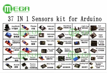 37 в 1 кутия Сензорен комплект за марката Arduino Starters Student DIY KIT