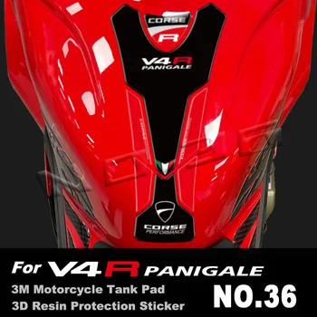 3M мотоциклет резервоар подложка стикер Decal резервоар капак защита аксесоари водоустойчив за Ducati Panigale V4 R 2023