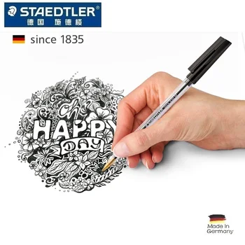 5PCS Немски оригинален STAEDTLER стик 430M химикалка червено синьо черно гладка химикалка