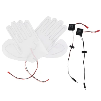 5V Зимен термичен нагревател за ръце Нагревател за обувки Ръкавици Въглеродни влакна USB ръкавици Отопляеми подложки Електрически отоплителен филм