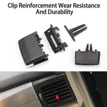 Air Vent Clip Durable Simple Installation Replacement W204 X204 Климатик Outlet Front Tab Vent Outlet Clip