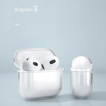 Airpods3 Split Kopfhörer Fall Geeignet für Apple Dritte Generation Kopfhörer Fall Bluetooth Aufbewahrungstasche Soft TPU
