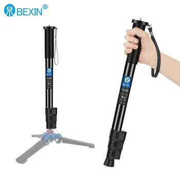 BEXIN P-264 серия преносим фотоапарат монопод телескопичен ръчен селфи адаптер монопод за Canon Nikon Sony камера мобилен телефон