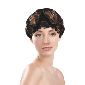 Beyonce Renaissance Tour Concert Movie Shower Cap Women Reusable Waterproof Quick Drying Bath Hair Caps