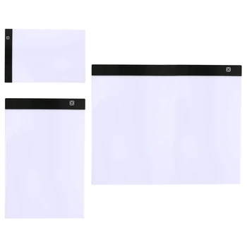 E9LB Таблет за рисуване Цифрова графична подложка LED Light Box Copy Board Writing Pad Art Painting
