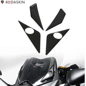KODASKIN мотоциклет предното стъкло стикери 3D въглеродни ваденки декорация Промяна за Yamaha T MAX 530 TMAX 530 XP 530 аксесоари