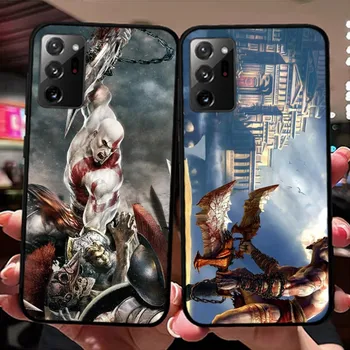 Kratos God Of War Калъф за телефон за Samsung Note 8 9 10 20 Pro Plus Lite M 10 11 20 30 21 31 51 A 21 22 42 02 03