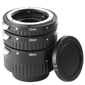 N-AF-A Автофокус макро удължител тръба пръстен за Nikon D90 D3000 D3100 D3200 D5000 D5100 D5200 D7000 D7100 DSLR на фотоапарата