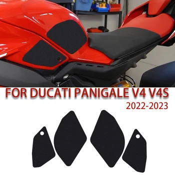 Panigale V4s аксесоари Tankpad за Ducati Panigale V4 V4S мотоциклет V4 SP2 2022-2023 Стикери за резервоар за гориво Сцепление на коляното