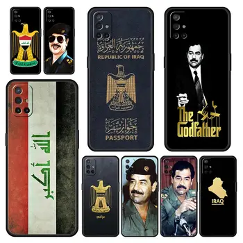 Saddam Hussein Ирак флаг телефон случай за OnePlus 10 9 Pro 9T 10R 9R 9RT 8T 8 7 6T 7T Nord 2T CE 2 5G N200 N10 N100 мека корица
