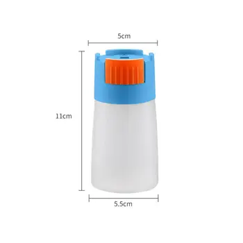 Salt Shaker Push Type Salt Dispenser Salt Tank Sugar Bottle Shaker Canister Quantitative Spice Shaker Seasoning Box