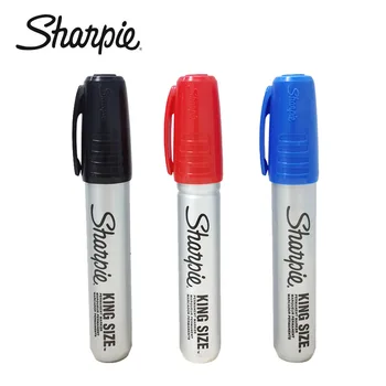 Sharpie Paint Marker Pens Мазна водоустойчива писалка за боя с голям капацитет за плат Дърво Кожен маркер Doodling Постоянни канцеларски материали
