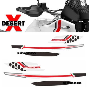 Tankpad За Ducati DESERT X Аксесоари Стикери Стикери за надраскване Протектор Мотоциклет 2022-2023 Desert X Подложка за резервоар за гориво