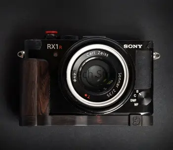 Wood абанос ръка сцепление L плоча за Sony DSC-RX1R2 RX1RII RX1RM2 RX1 RX1R камера бързо освобождаване скоба статив Standcamera Accesso