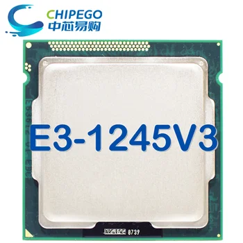Xeon E3-1245V3 E3 1245V3 E3 1245 V3 3.4 GHz Използван четириядрен процесор с осем нишки 8M 84W LGA 1150 СПОТ ЗАПАС
