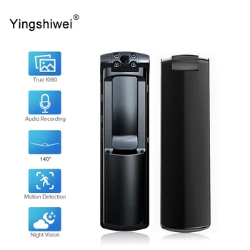 Yingshiwei W2 WiFi 1080P IP Bodycam Wearable Invisible Hidden Surveillance Security Digital Voice Recorder Wireless Mini Camera