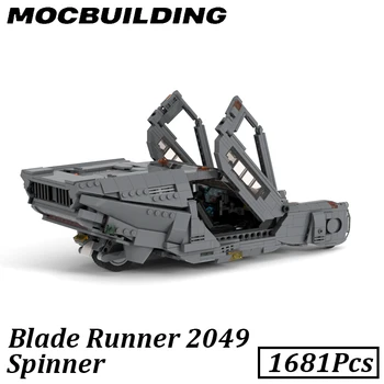 Автомобил Модел бегач Blade Spinner 2049 MOCBuilding блокове тухли дисплей строителство кола играчки спорт превозно средство Коледа