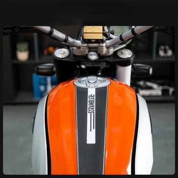  Висококачествен мотоциклетен резервоар Тягова странична подложка Газово гориво Коляно Grip стикер Decal Fit FOR Scrambler 800