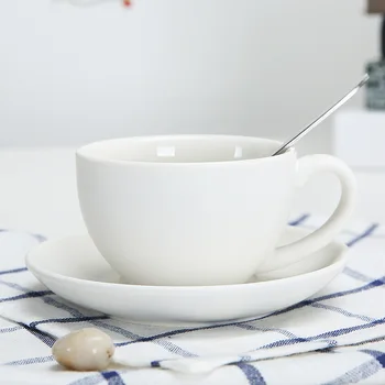Комплект чаши за кафе с мат лъжица млечна керамична чаша за закуска прибори за хранене комплект двойка чаша подарък кутия за рожден ден