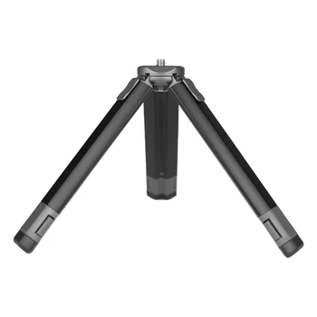 Мини статив стойка скоба алуминиева сплав настолен телескопичен статив универсален 1/4-инчов винт за телефони DSLR камери