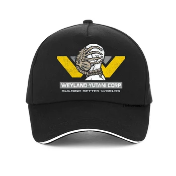 Мода USCSS Nostromo татко шапка чужденец USS Sulaco Colonial Marines Бейзболна шапка Aliens Off Световни шапки за мъже gorra