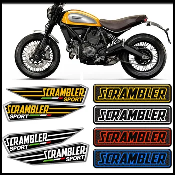 Мотоциклет за DUCATI Scrambler 800 1100 аксесоари резервоар подложка стикери Decal емблема значка лого протектор обтекател 2015-2020