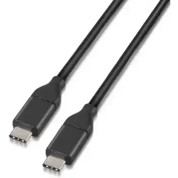Нанокабелен кабел USB 3.1 USB-C/M-USB-C, Негро 4K/60Hz, Gen2 10Gbps 5A 