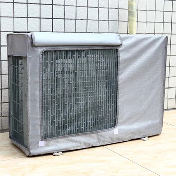 Нов климатик Външни капаци Външни тела Водоустойчив капак Защитен прахоустойчив външен прозорец Mesh AC капак