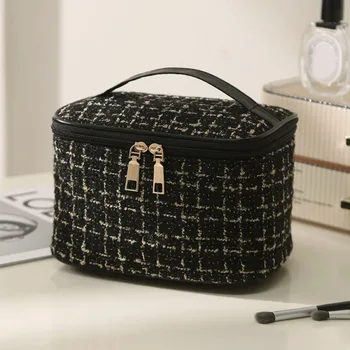 нова козметична чанта елегантна торбичка за съхранение с голям капацитет жени физиологична чанта кабели за данни организатор малки чанти безплатна доставка