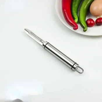 Нож за рязане от неръждаема стомана Домакински кухненски приспособления Многофункционално ренде за пъпеши и плодове Нож за бръснене Пилинг нож
