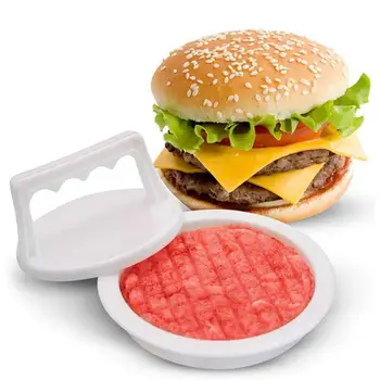 Производител на хамбургери Кръгла форма Хамбургер преса Незалепващо месо Бургер Готвач Котлети Телешка скара Бургер преса Пати Мейкър Мухъл Кухня