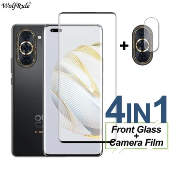 Пълно покритие закалено стъкло за Huawei Nova 10 Pro екран протектор защитен телефон камера обектив филм за Huawei Nova 10 9 Pro 