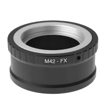 Регулируем алуминиев M42-FX M42 за M 42 обектив за Fujifilm Mount X-Pro1 X-M1 X-E1 X-E2 адаптер пръстен камера Dropship