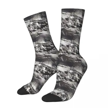 Реколта рок мъжки чорапи камуфлаж унисекс хип-хоп модел отпечатани луд екипажа чорап подарък