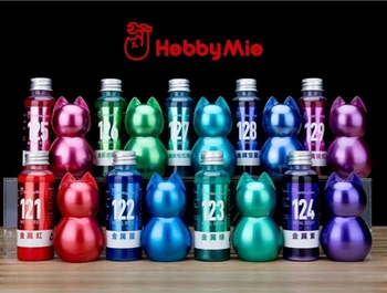 Хоби Мио 50ML без разреждане и готов за употреба цвят метален цвят серия имитация галванопластика цвят мазна модел боя