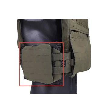 1 чифт регулируема тактическа жилетка Molle странична плоча торбичка комплект Multicam JPC FCPC FCSK поставете панел страничен панел чанта