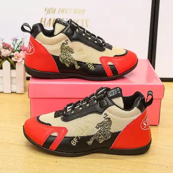 2023Дамски обувки Есен Casual платформа Татко обувки Мода дантела нагоре дишаща мрежа тенис вулканизирани обувки Zapatillas Mujer