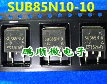 30pcs оригинален нов транзистор SUB85N10-10 MOS полеви ефект 100V85A TO-263