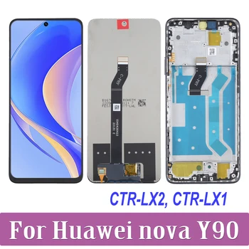 6.7'' Оригинал за Huawei Nova Y90 CTR-LX2 CTR-LX1 LCD дисплей сензорен екран дигитайзер събрание