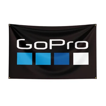 90x150cm Go професионалисти Флаг полиестер отпечатани състезателни автомобили банер за декор 1