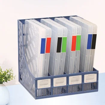 A4/A5 Преносима прозрачна кутия за съхранение Пластмасови хартиени кутии за документи Файл водоустойчиви прахоустойчиви офис консумативи на едро