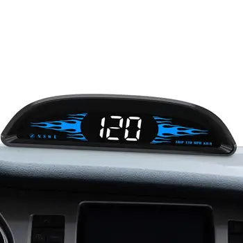 Car HUD скоростомер Универсален GPS скоростомер Универсален GPS скоростомер за прожектиране на предното стъкло с умора от алармата за превишена скорост
