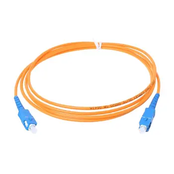 SC / UPC-SC / UPC-SM 3mm оптичен джъмпер кабел Единичен режим разширение кръпка кабел