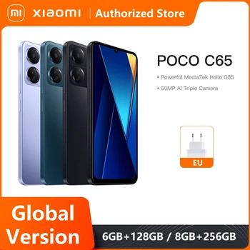Глобална версия POCO C65 NFC 6GB 128GB / 8GB 256GB 6.74