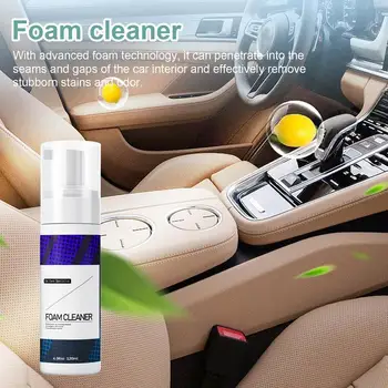  Почистващ препарат за автомобилни пяна 30/120ml Многофункционален почистващ препарат за пяна Силно обеззаразяване Ефективни аксесоари за почистване на автомобили