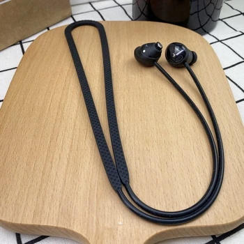  ремък каишка меки силиконови слушалки спортни анти-изгубени шнурове висящи врат въже за -Galaxy пъпки Pro слушалка