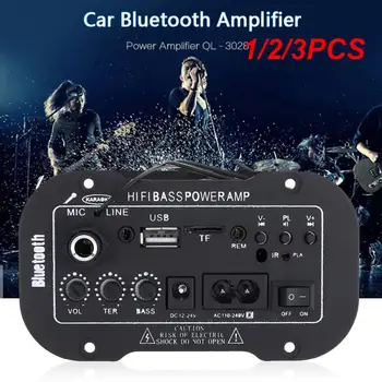 Универсален автомобилен аудио усилвател AMP MP3 MIC SD USB DVD Стерео HiFi бас мощност дистанционно управление кола аудио аксесоари